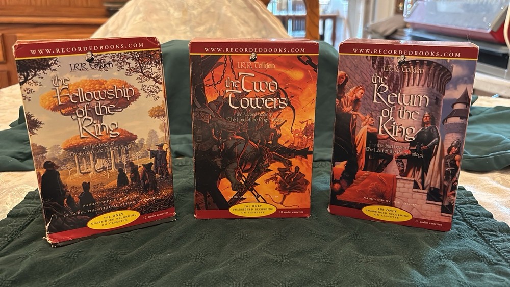 Recorded Books The Lord of the Rings by J.R.R. Tolkien Unabridged 33 cassettes