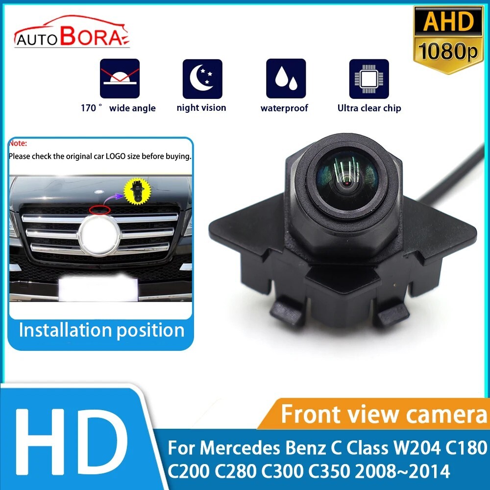 LOGO Front View Camera For Mercedes Benz C Class W204 C180 C200 C280 C300 C350