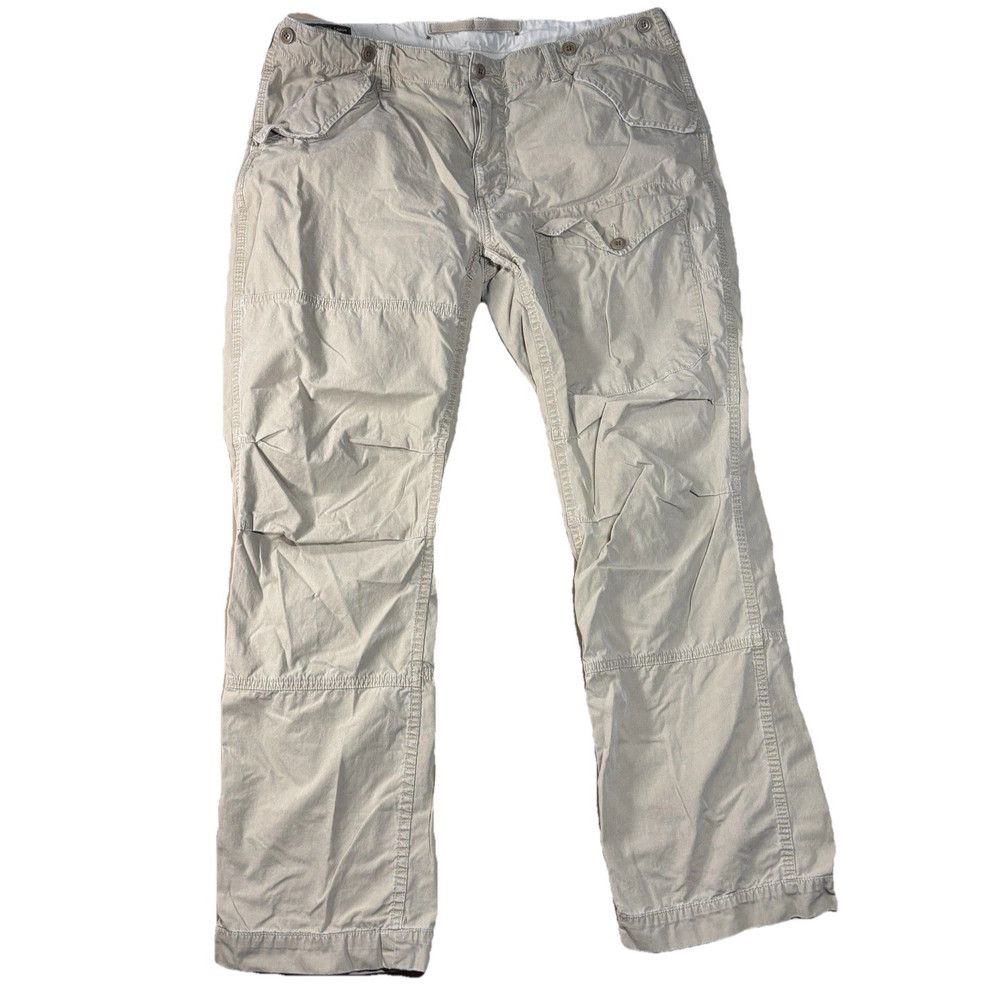Polo Ralph Lauren Men's Military Spec Surplus Fit Cargo Pants 36x30 Utility Tan