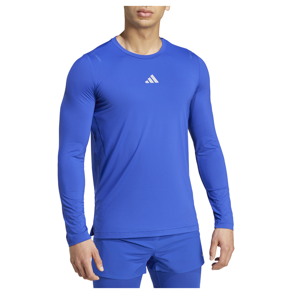 adidas Cool Feel Crew Neck Long Sleeve T-Shirt Mens Size S  Casual Tops IX9072-A