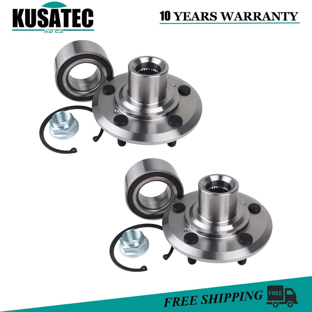 Pair Front Wheel Hub Bearing Assembly For Honda CR-V 2007-2011 Acura RDX 2007-10