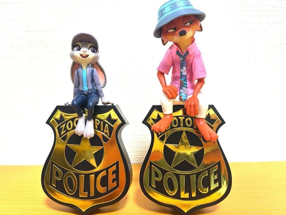 Zootopia 2 Monitor Top Figure Judy Hopps & Nick Wilde BANPRESTO Disney  NO BOX