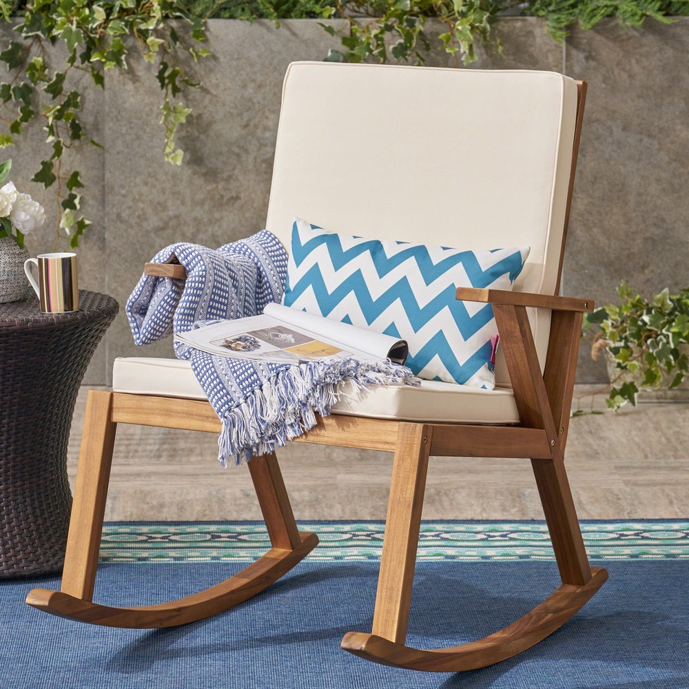 Durable Champlain Outdoor Patio Rocking Chair for Relaxing Comfort
