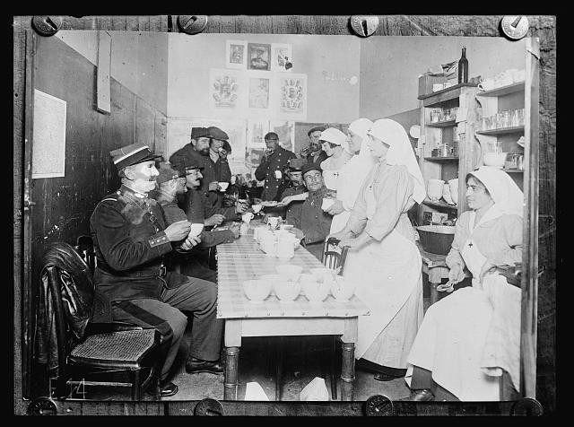 Paris France 1917-1919 American Red Cross Canteen Gare Montparnasse WWI