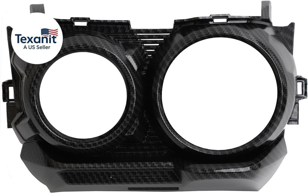 Carbon Fiber Headlight Cover Fit for 2022 Yamaha Zuma125