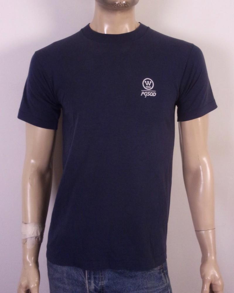 vintage 80s 90s single stitch W PGSOD T-Shirt distressed soft thin M