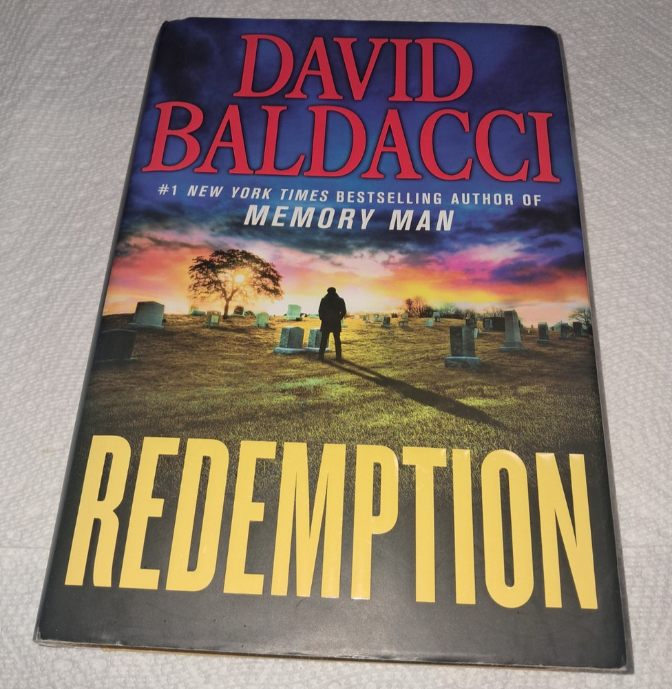 David Baldacci Redemption HC Detective Memory Man Suspense Thriller 1st ed 2019