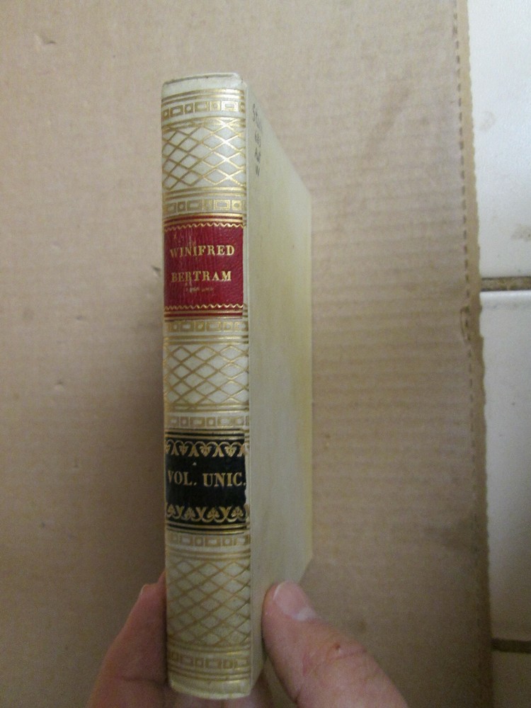Eliz Rundel Charles WINIFRED BERTRAM 1869 Bernhard Tauchnitz RARE paper vellum