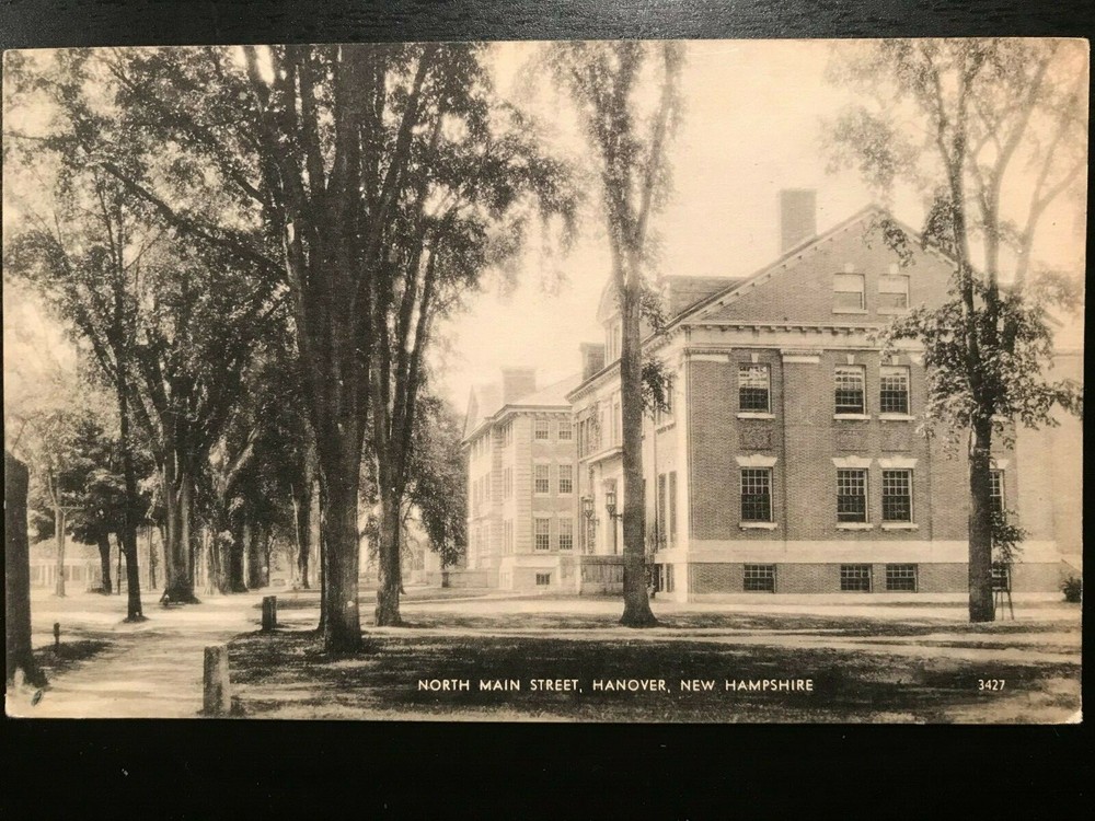 Vintage Postcard 1907-1915 North Main Street Hanover New Hampshire