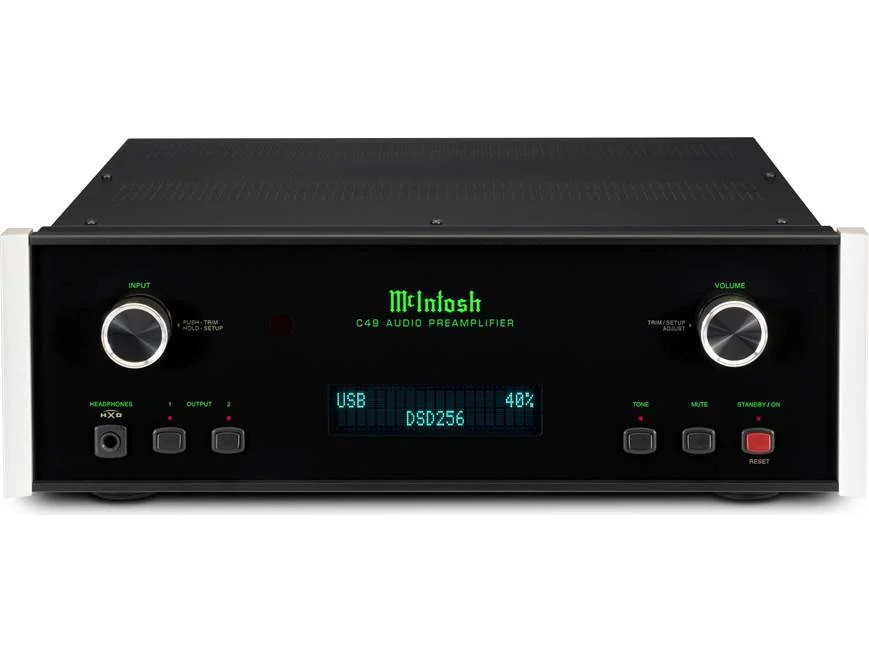 McIntosh C49 Stereo Preamplifier - MM / MC Phono - DAC - Excellent