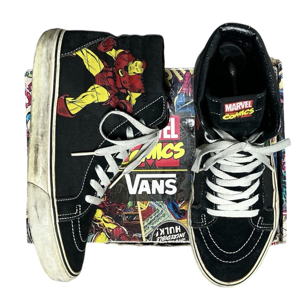RARE marvel avengers vans sk8 hi