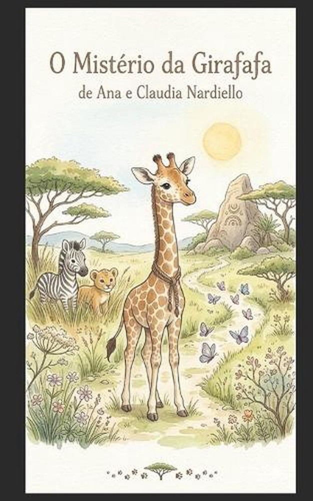 O Mistrio da Girafafa by Ana Claudia Nardiello (Portuguese) Paperback Book