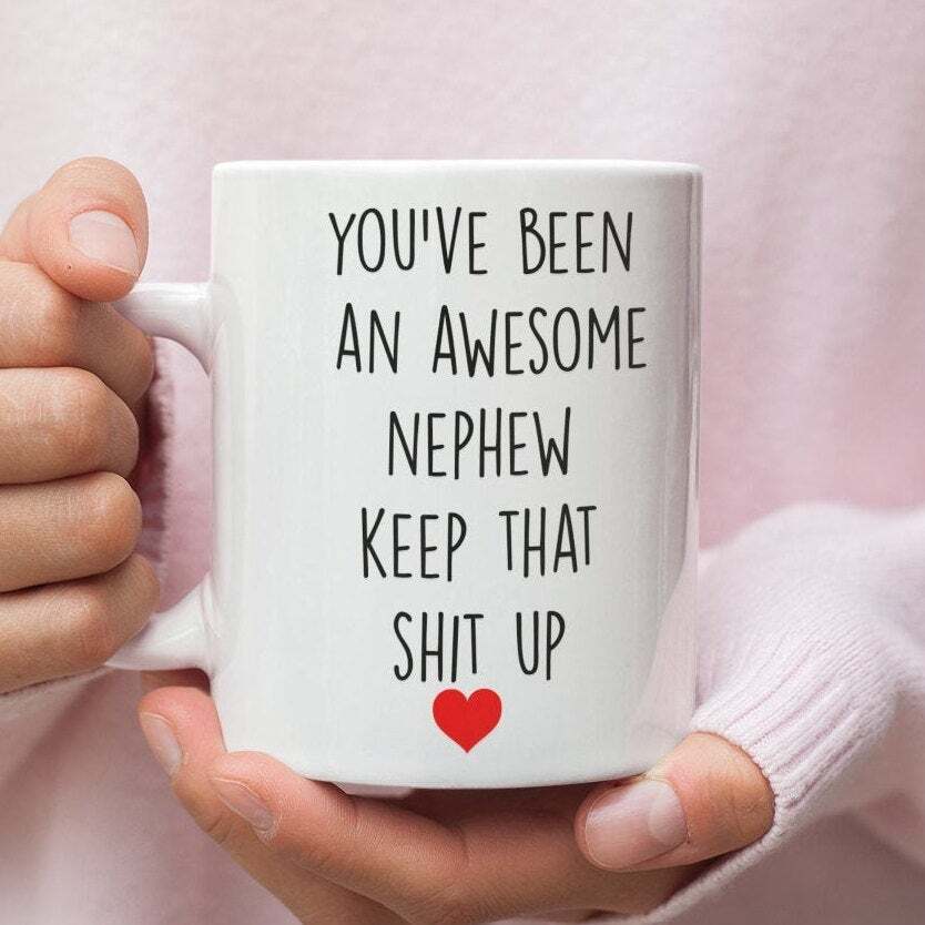 Funny Nephew Coffee Mug - Perfect Gift Idea for Your Awesome Nephew