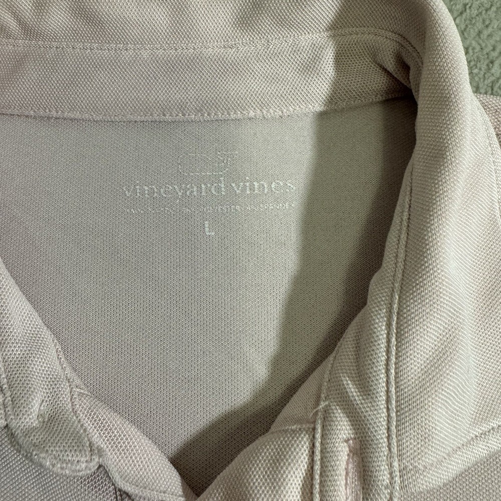 Vineyard Vines Performance Polo Shirt Men's Size Large Pink Golf