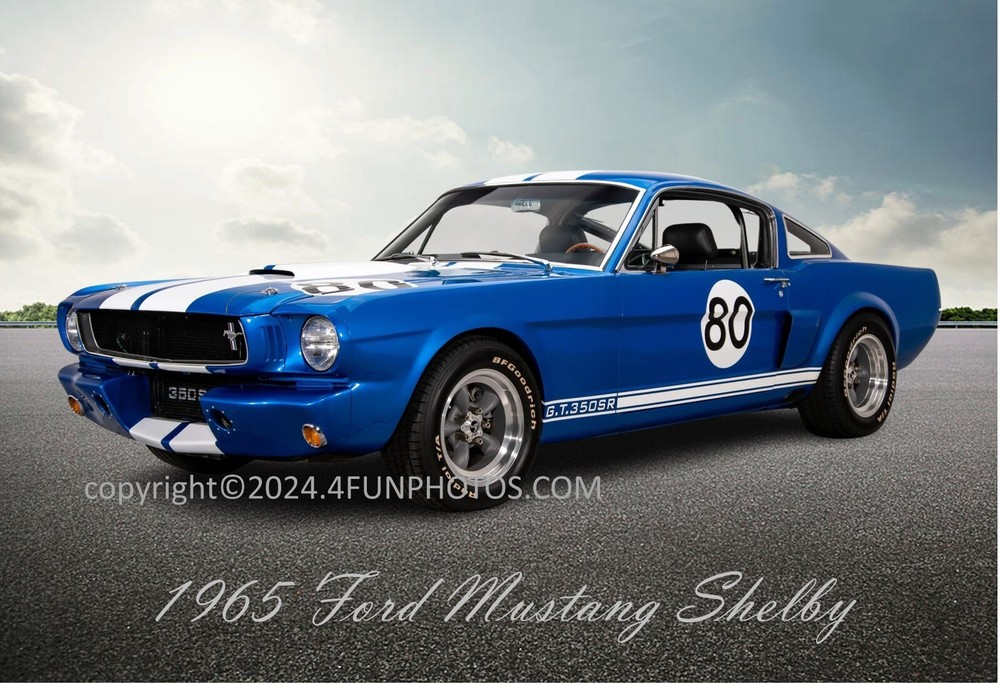 1965 Ford Mustang Shelby GT350SR Muscle Car Hot Rod 13