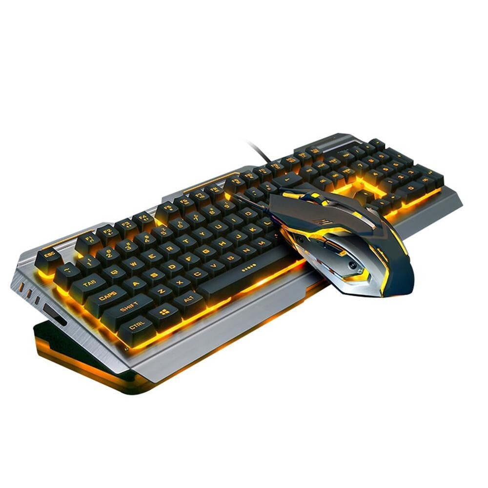 RGB Backlit Gaming Keyboard & Mouse Set – Wired/Wireless USB for PC & Laptop