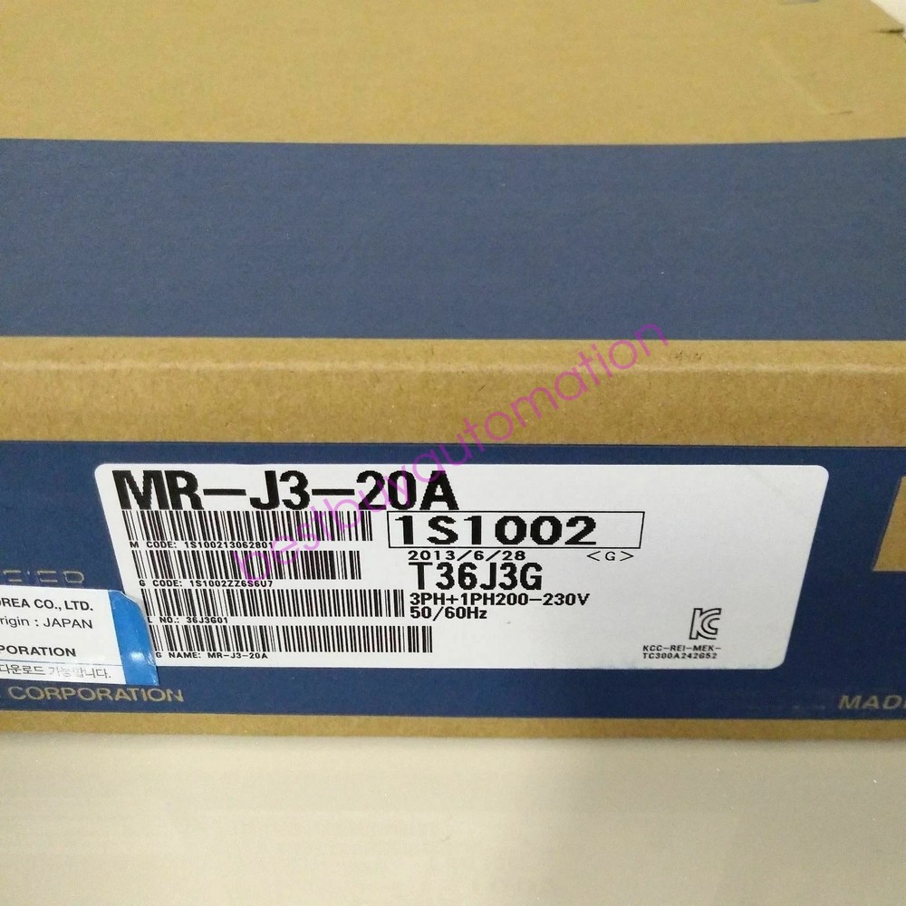 1PC New Mitsubishi MR-J3-20A Servo Drive MRJ320A In Box Expedited shipping