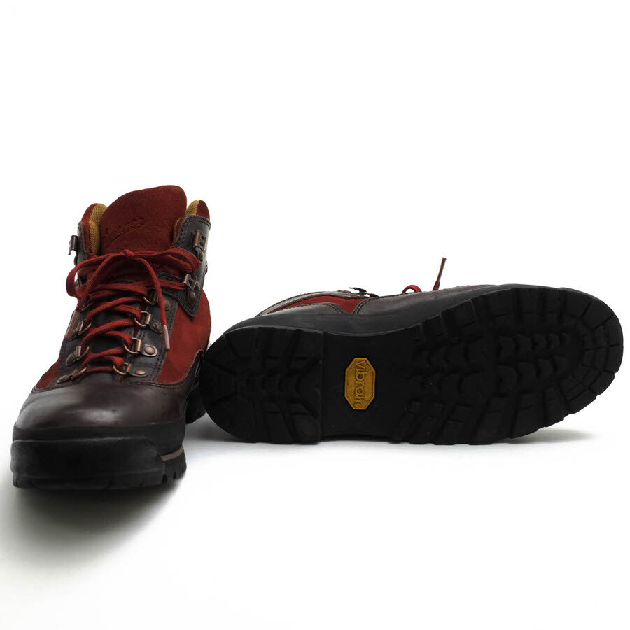 Danner Mountain Boots D-1230 BACABS GORE-TEX Mens Red Dark Brown Size US8.5