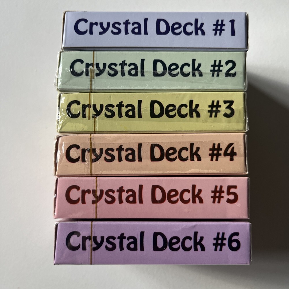 Crystal Card Deck Information Cards And Oracle Deck