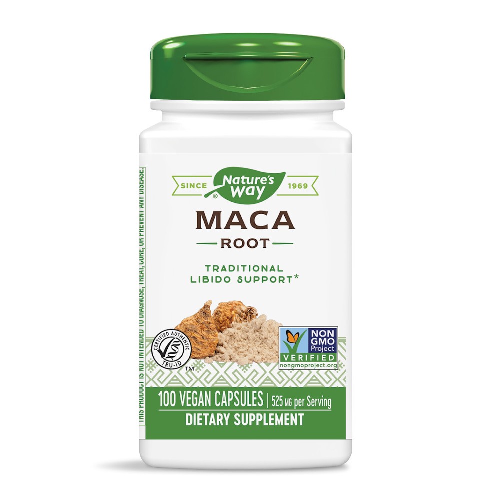 Nature's Way Maca Capsules- 525 Mg- 100 Ct