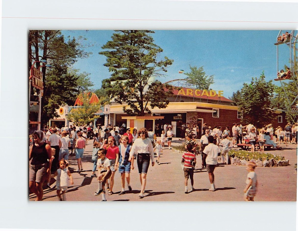 Postcard Canobie Park Salem NH USA
