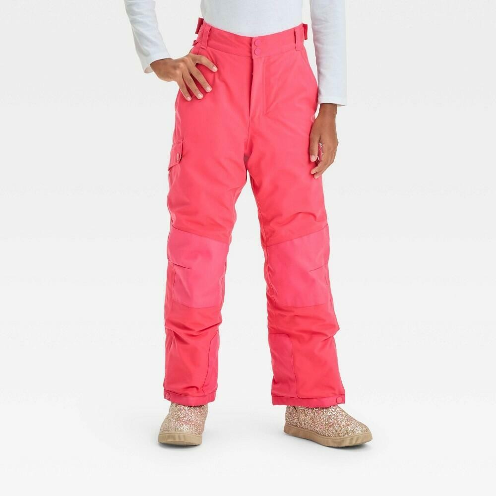 All In Motion Kids Pink XS Solid Snow Pants