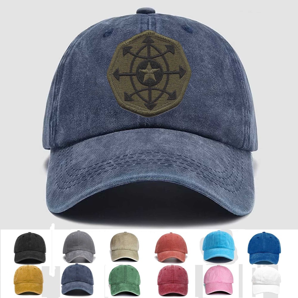 Custom Embroidered Hat Army Criminal Investigation Command, Veteran Cap, Gift