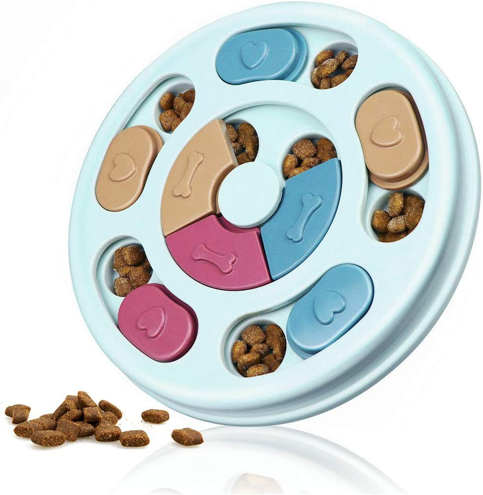 Interactive Dog Puzzle Toys - Mentally Stimulating Treat Dispenser for Training