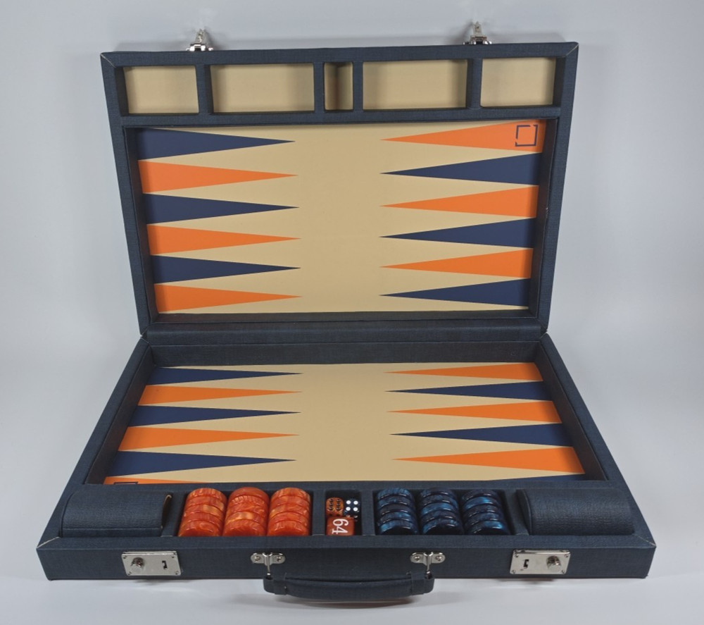 First Trust Backgammon Promotional Set High Quality Large 27