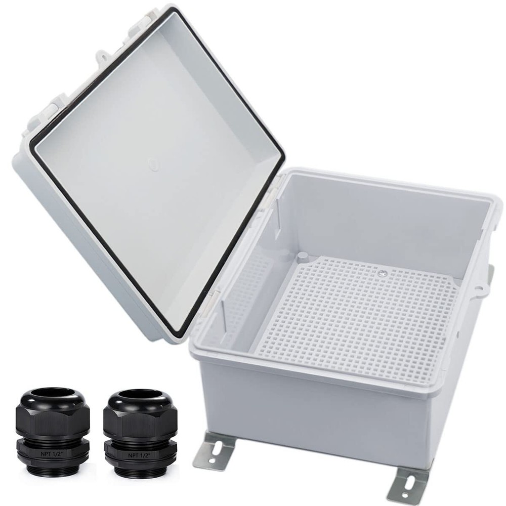 Waterproof Junction Box ABS Plastic Outdoor Electrical Box Weatherproof IP67-image