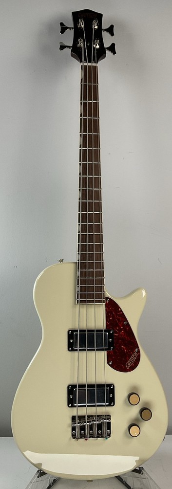 Gretsch Streamliner Electric Solidbody Bass Guitar, Vintage White