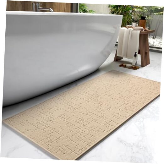 -Bath Mat-Super Absorbent Quick Dry Bathroom Floor Mats-Rubber 24