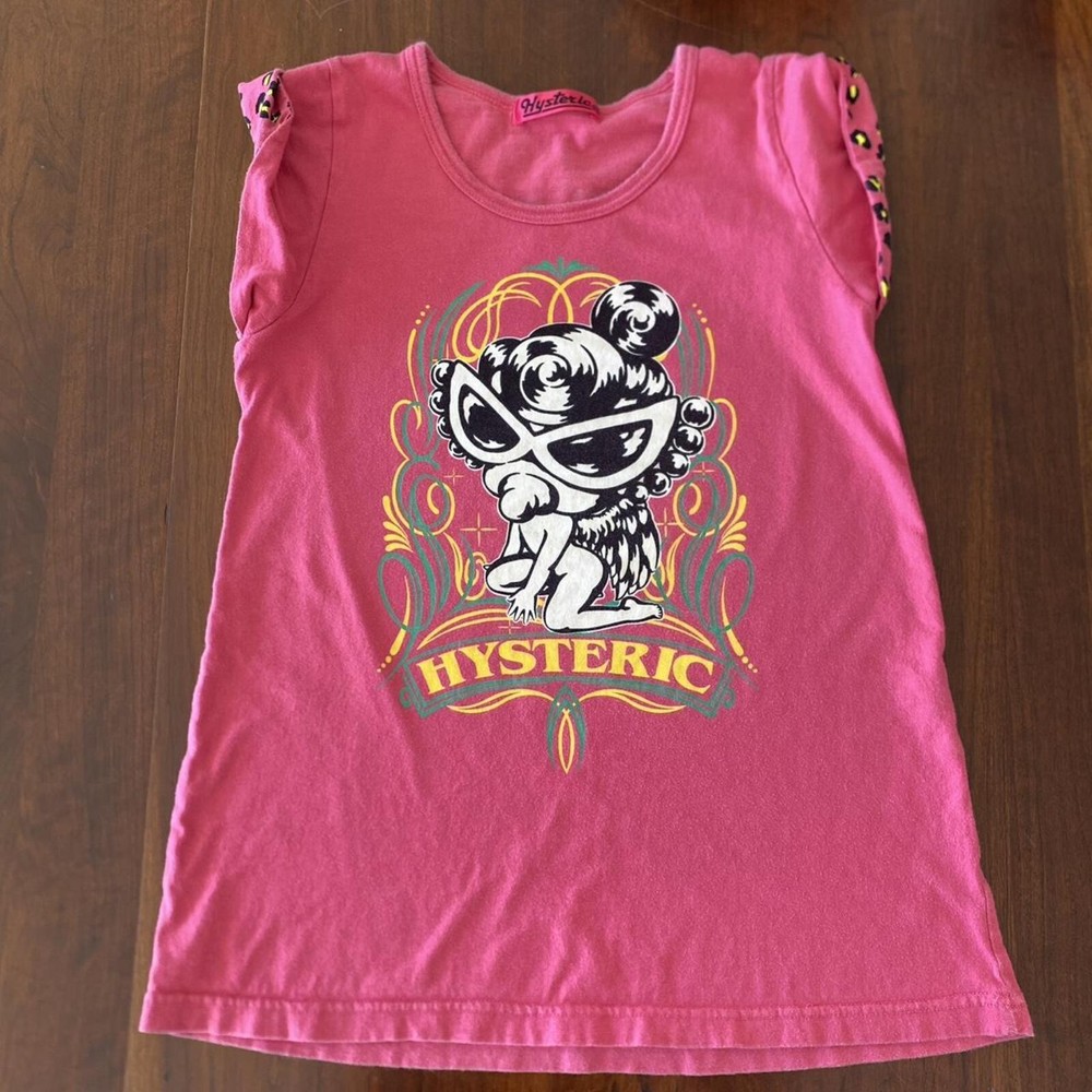 Hysteric glamour pink baby tank top