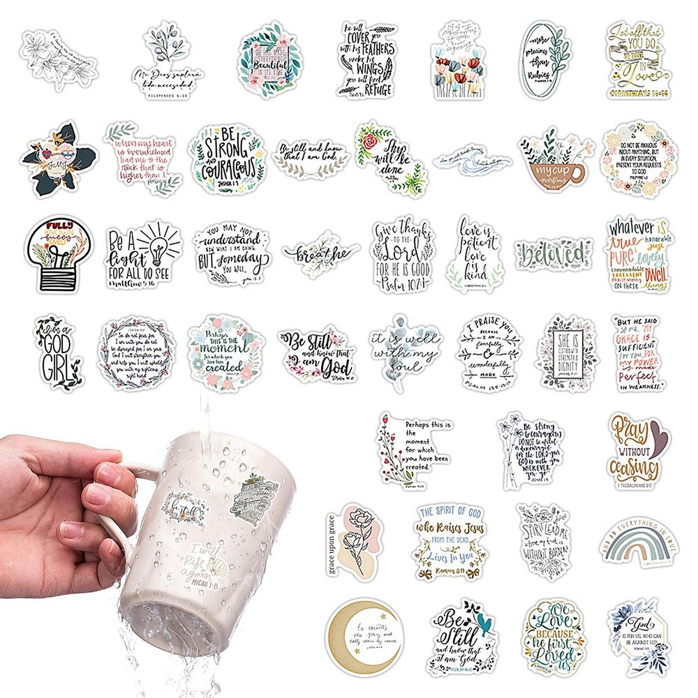 Bible Tabs Bible Scripture Planner Scrapbooking Sticker Bible Stickers 100pcs