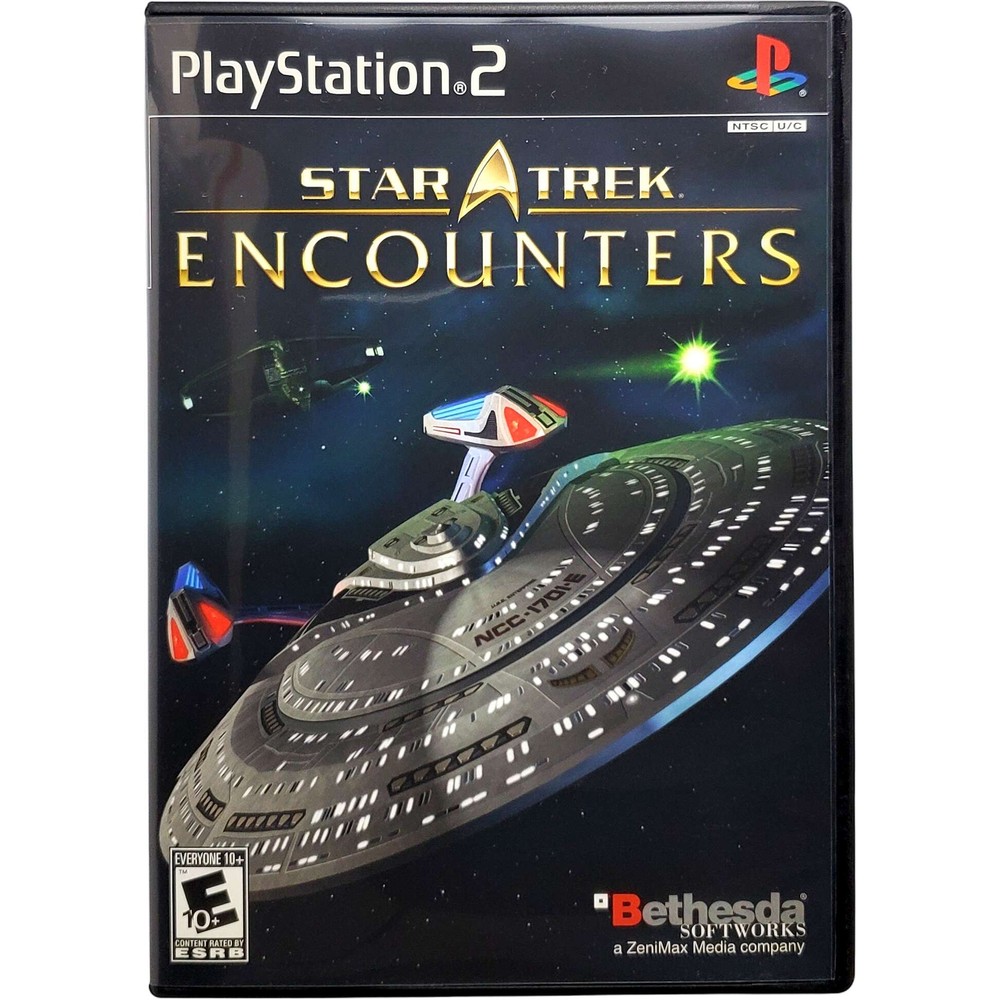 Star Trek Encounters - Sony Playstation 2 Pristine Tested Authentic