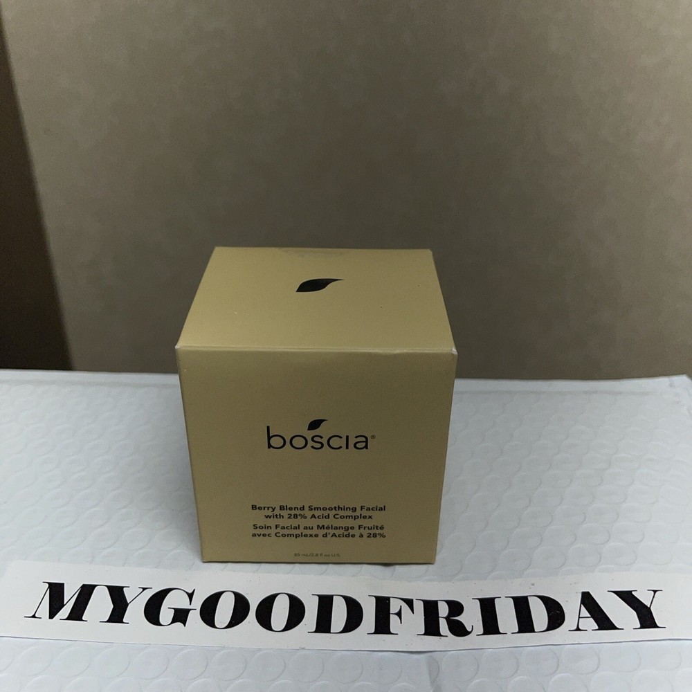 Boscia Berry Blend Smoothing Facial With 28% Acid Complex 2.7ox 2/23/2026 SEALED-image