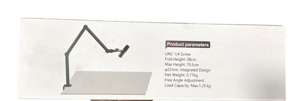 Upgraded Microphone Arm Stand AS05 With Free Angle Adjustment & Max Load 1.25kg