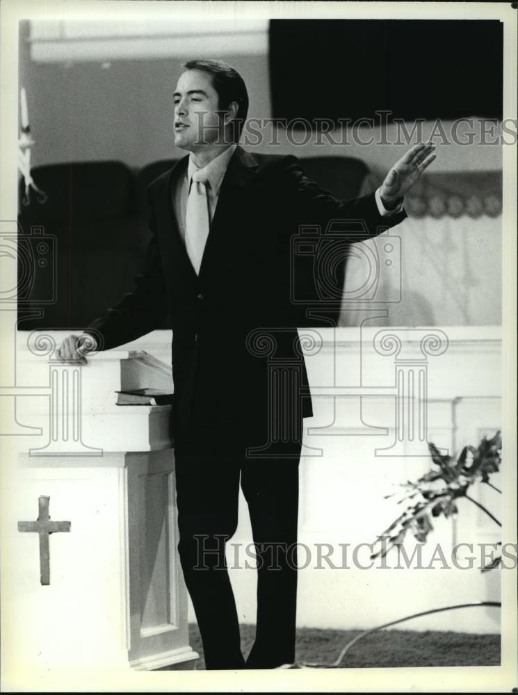 1980 Press Photo Powers Boothe in Guyana Tragedy : The Story of Jim Jones