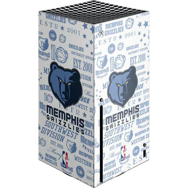 NBA Memphis Grizzlies Xbox Series X Console Skin