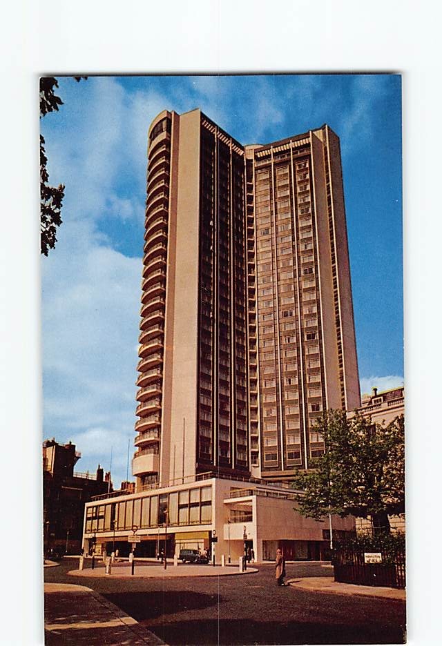 Postcard The London Hilton Park Lane England United Kingdom Europe