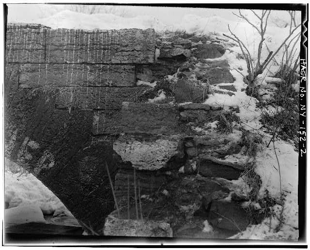 Photo:Erie NY 1900s Waste Weir No 3 Southerly Wing Wall Detail View