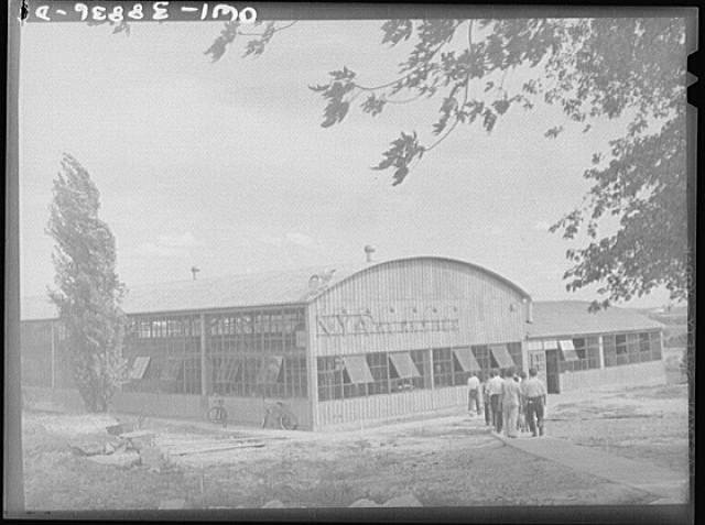 Photo:NYA Training Center WPA CCC 1941 Barbara Wright Photograph