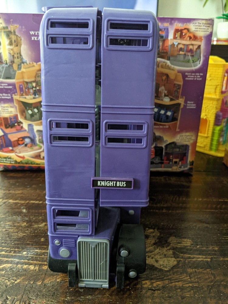 Harry Potter Knight Bus Toy Set with Harry Figure & Accessories  