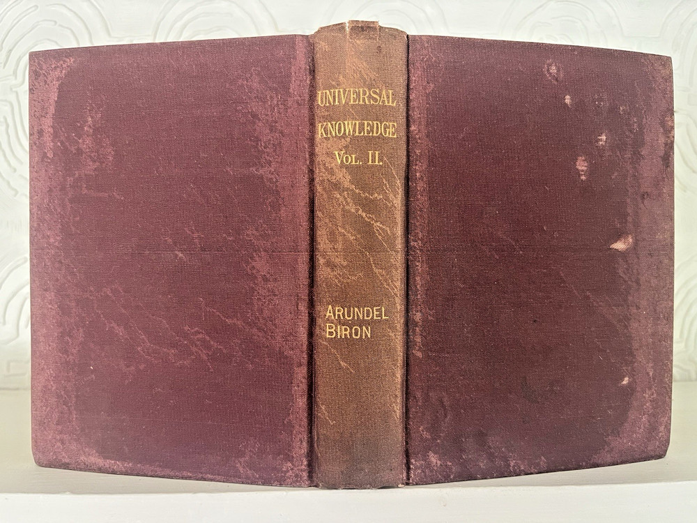 1880 LIBRARY OF UNIVERSAL KNOWLEDGE - Physics, Chemistry, Metallurgy, Medicine