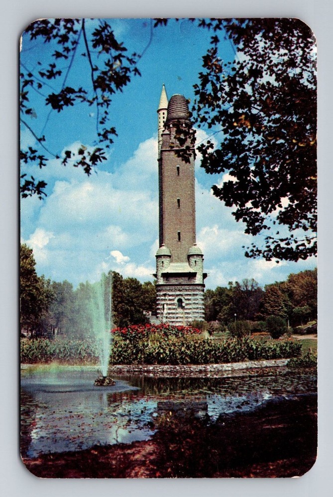 St Louis MO-Missouri Reservoir Park South St Louis Vintage Postcard