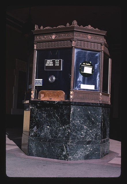 Photo:Bellingham Washington Mt Baker Theater Ticket Booth 1987