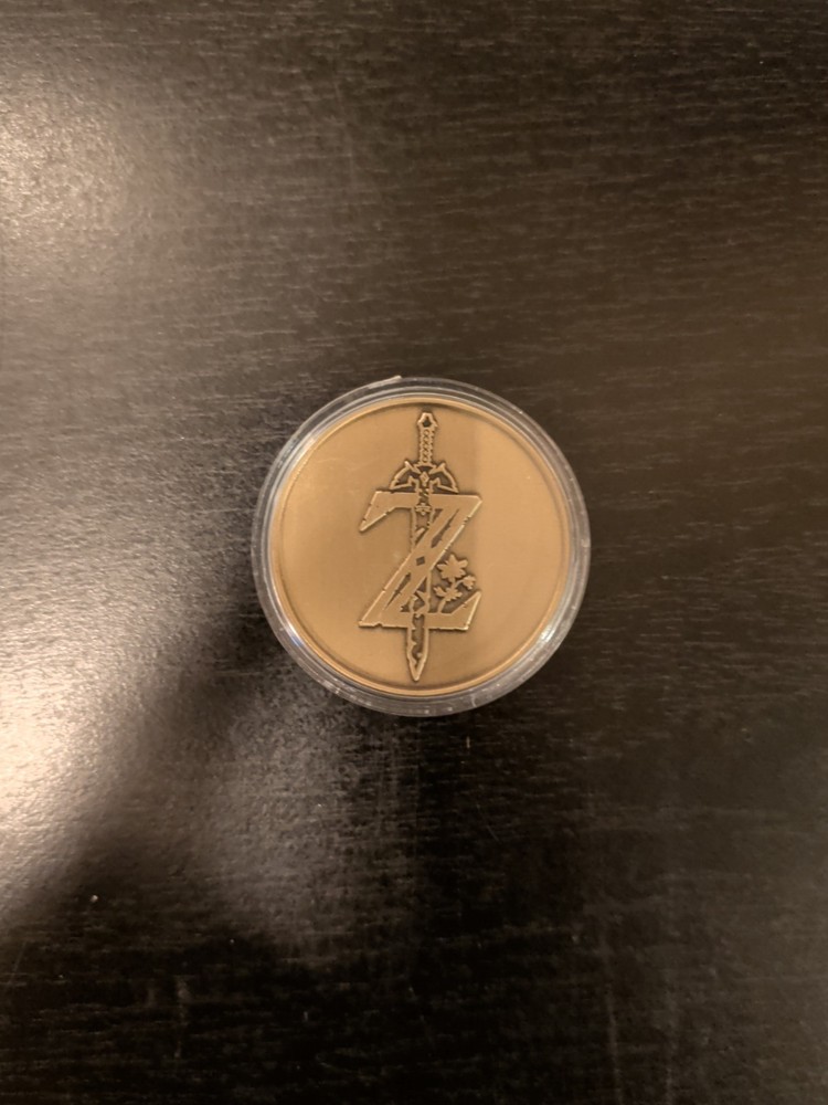 The Legend Of Zelda Breath Of The Wild Collectable Coin Used