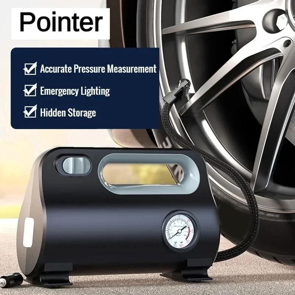Car Electric Air Pump Tire Inflator LED Digital Inflatable Pump Air C U1S1