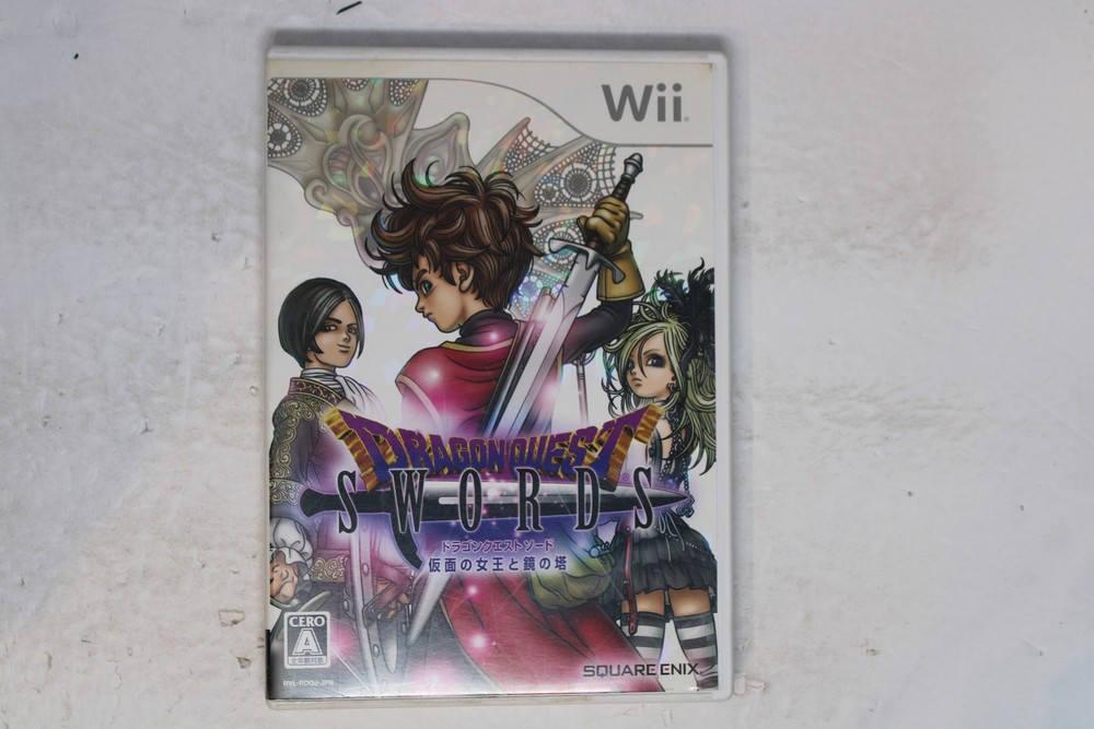 Dragon Quest Swords Masked Queen and the Tower of Mirrors Wii J (Region Locked)