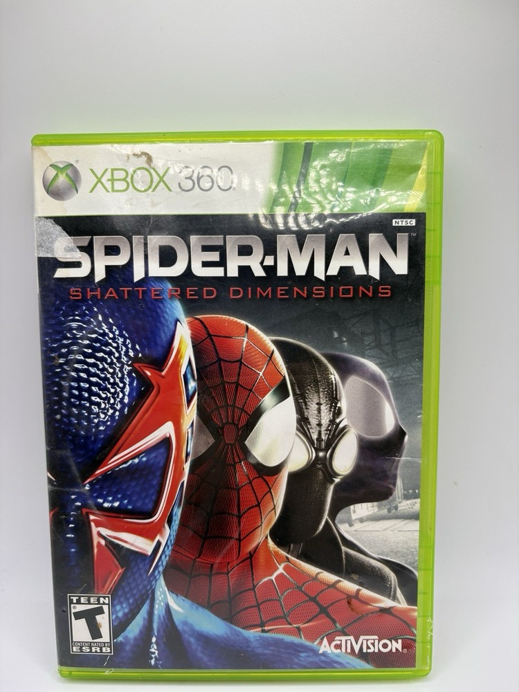 Spider-Man: Shattered Dimensions (Xbox 360) Tested Missing Manual